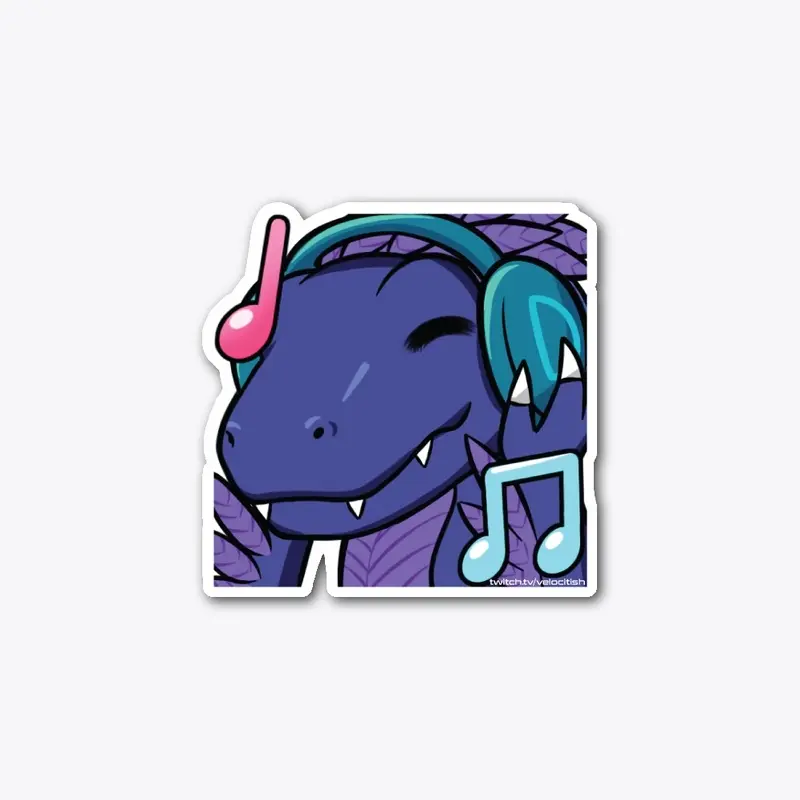 Raptor Jam Sticker