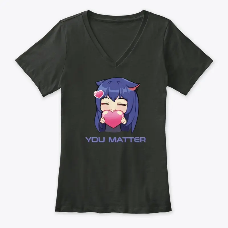 Velocitish You Matter V-Neck Shirt